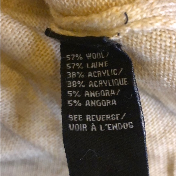 Cliche Tan Brown Sweater with gold beaded star - Picture 6 of 6